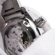 将图像加载到图库查看器中，SEIKO Grand Seiko GMT Spring Drive Master Shop Limited Edition W43.5mm Stainless Steel Black DialSBGC003
