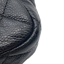 Load image into Gallery viewer, CHANEL Matelasse Single Flap W Chain Shoulder Bag Black Soft Caviar Leather
