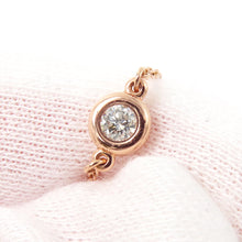 Load image into Gallery viewer, TIFFANY&amp;Co. Elsa Peretti Diamond by the Yard Bracelet 18K Pink Gold
