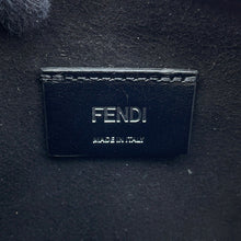 将图像加载到图库查看器中，FENDI melon Black7VA635 Leather Size Small
