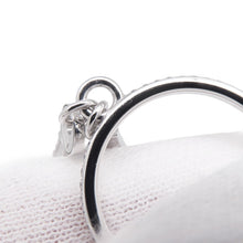将图像加载到图库查看器中，HERMES Kelly・Clochette Ring Size PM/49/#9 18K White Gold
