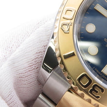 将图像加载到图库查看器中，ROLEX Yacht-Master W40mm Stainless Steel K18YG Blue Dial16623
