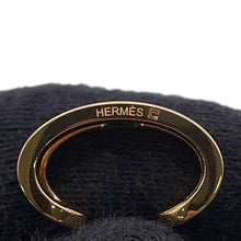 将图像加载到图库查看器中，HERMES Pop Ash Ear Cuff New Gold Gold Plated Lacquer
