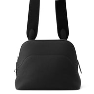 HERMES Bolide Messenger Black Togo Leather