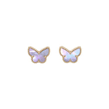 将图像加载到图库查看器中，Van Cleef &amp; Arpels Sweet Papillon EarringsVCARN5JM00 18K Yellow Gold
