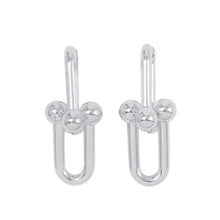 Load image into Gallery viewer, TIFFANY&amp;Co. Hardware Extra Large Link Earrings Size Extra large60013153 SV925
