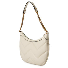 Load image into Gallery viewer, GUCCI GG Marmont ChainShoulder Bag Ivory777263 Leather Size Small
