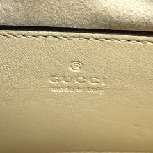 Load image into Gallery viewer, GUCCI GG Marmont ChainShoulder Bag Ivory777263 Leather Size Small
