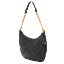 Load image into Gallery viewer, GUCCI GG Marmont ChainShoulder Bag Black777263 Leather Size Small
