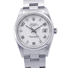 Load image into Gallery viewer, ROLEX Oyster Perpetual Date W34mm Stainless Steel White Dial15200
