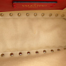 Load image into Gallery viewer, Valentino Garavani RockStudded Shoulder Bag Natural/BrownTW2B0809PWC_43S Straw Leather
