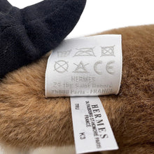 将图像加载到图库查看器中，HERMES Elmy Brown/Black/OrangeH400085M 00 Polyester100% Size PPM
