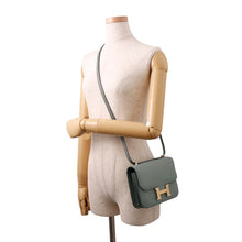 Load image into Gallery viewer, HERMES Constance3 Miroir Vert Amand Epsom Size Mini
