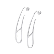 Load image into Gallery viewer, HERMES Chaine d'Ancre Twist Punk Earrings SV925
