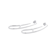 Load image into Gallery viewer, HERMES Chaine d'Ancre Twist Punk Earrings SV925
