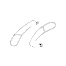 Load image into Gallery viewer, HERMES Chaine d'Ancre Twist Punk Earrings SV925
