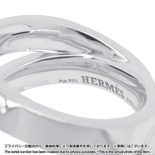 Load image into Gallery viewer, HERMES Clou de H Double Round Ring Size 51/#11 SV925
