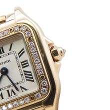 Load image into Gallery viewer, CARTIER PANTHERE de Cartier SM H30mm×W22mm 18K Yellow Gold White DialWJPN0015
