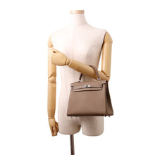 将图像加载到图库查看器中，HERMES Kelly Retourne Etoupe Togo Leather Size 25

