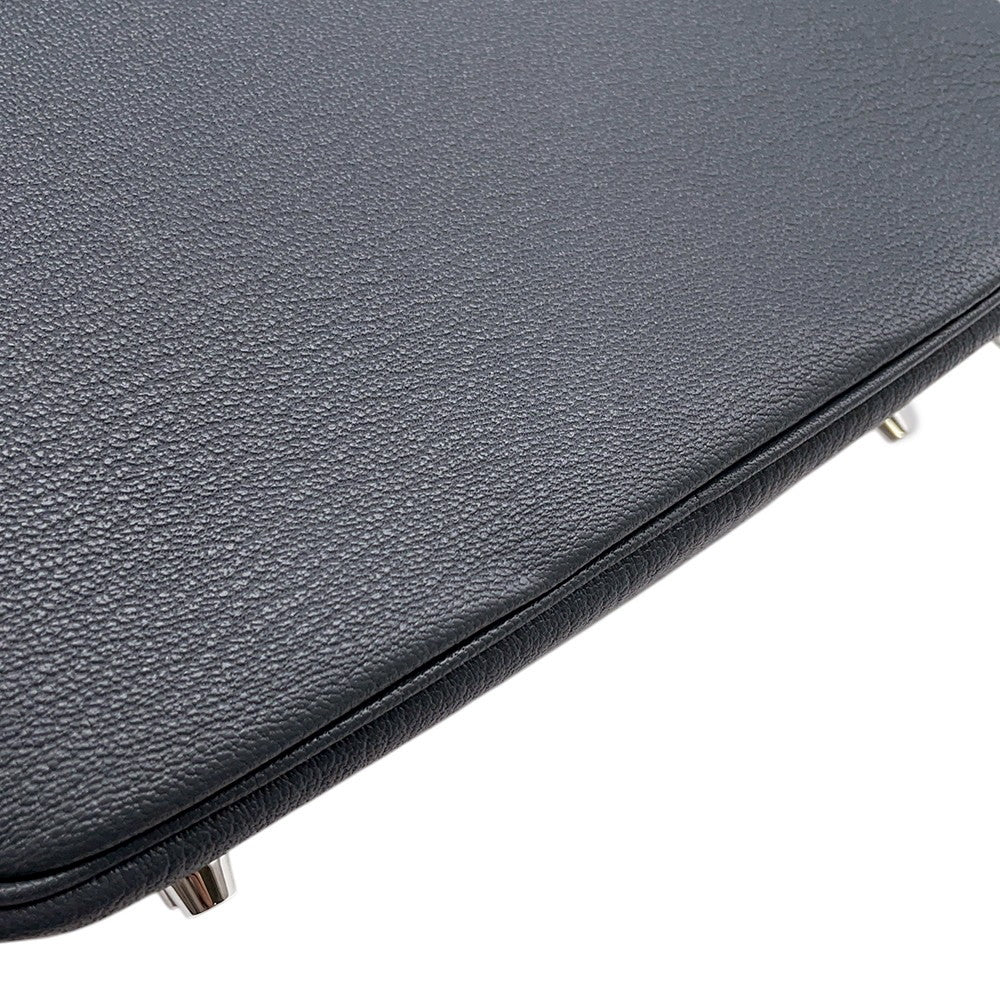HERMES Plume Ardoise Chevre Myzore Goatskin Size Mini– GALLERY