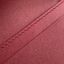 Load image into Gallery viewer, SAINT LAURENT PARIS Credit Card Wallet Bordeaux668726AAEJ16947 Patent Leather
