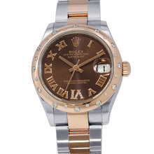 Load image into Gallery viewer, ROLEX Datejust Diamond Bezel W31mm Stainless Steel K18PG Chocolate Dial278341RBR

