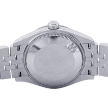 将图像加载到图库查看器中，ROLEX Datejust W31mm Stainless Steel K18WG Mint Green Dial278274

