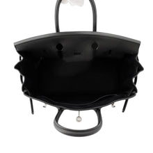 将图像加载到图库查看器中，HERMES Birkin Black Togo Leather Size 25

