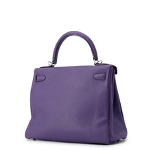 Load image into Gallery viewer, HERMES Kelly Retourne Iris Togo Leather Size 28
