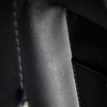 将图像加载到图库查看器中，LOUIS VUITTON Capucines EW 25 Stainless Steel Collection BlackM14814 Calf Leather Rhinestone Size Mini

