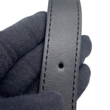 将图像加载到图库查看器中，LOUIS VUITTON Capucines EW 25 Stainless Steel Collection BlackM14814 Calf Leather Rhinestone Size Mini
