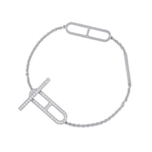 Load image into Gallery viewer, HERMES Ever Chaine d'Ancre Bracelet Size ST 18K White Gold

