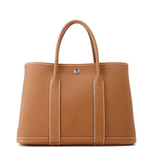 Load image into Gallery viewer, HERMES Garden Party Gold Negonda Leather Size TPM
