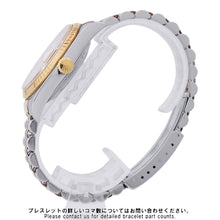 将图像加载到图库查看器中，ROLEX Datejust W36mm Stainless Steel 18KYG Champagne Dial16233
