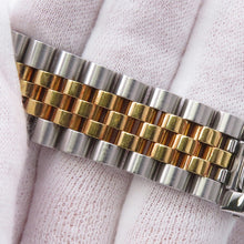 将图像加载到图库查看器中，ROLEX Datejust W36mm Stainless Steel 18KYG Champagne Dial16233
