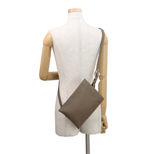 将图像加载到图库查看器中，HERMES Portefeuille Poschamp Plus Etoupe Swift Leather
