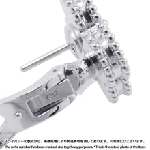 Load image into Gallery viewer, Van Cleef &amp; Arpels Vintage Alhambra Guilloche EarringsVCARP9XF00 18K White Gold
