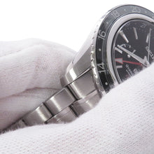 Load image into Gallery viewer, SEIKO Grand SEIKO Spring Drive GMT W44mm Stainless Steel Black DialSBGE001
