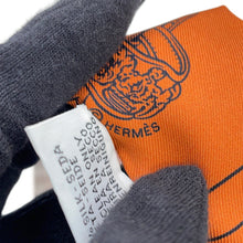 将图像加载到图库查看器中，HERMES Twilly Brides de Gala en Fleurs &amp; Eyeliner Spring/Summer 2025 White/Gray/Cuir Silk100%
