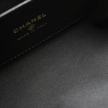 Load image into Gallery viewer, CHANEL Ribbon Chain Clutch Bag BlackAP4029 Patent Leather
