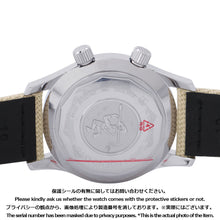 将图像加载到图库查看器中，LONGINES Legend Diver Date W36mm Stainless Steel Fabric Beige DialL3.374.4.30.2
