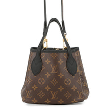 将图像加载到图库查看器中，LOUIS VUITTON Neverfull・Inside Out BlackM12099 Monogram Grain Leather Size BB
