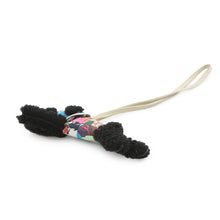 Load image into Gallery viewer, HERMES Buddy Aloha Bag Charm Black/Craie/Vert Fizz Lambskin Mouton
