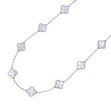 Load image into Gallery viewer, Van Cleef &amp; Arpels Vintage Alhambra 10-Motif NecklaceVCARF48500 18K White Gold
