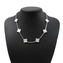 Load image into Gallery viewer, Van Cleef &amp; Arpels Vintage Alhambra 10-Motif NecklaceVCARF48500 18K White Gold
