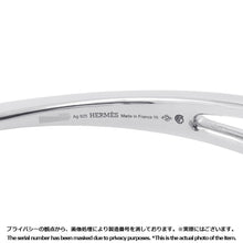 将图像加载到图库查看器中，HERMES Chaine d'Ancre Punk Bracelet Size 16 SV925
