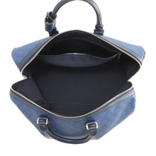 将图像加载到图库查看器中，GUCCI Chroma GG Pattern 2-Way Travel Bag Blue Gradation835688 PVC Leather
