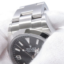 将图像加载到图库查看器中，ROLEX Explorer 36 W36mm Stainless Steel Black Dial124270
