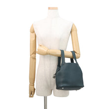 Load image into Gallery viewer, HERMES Picotin Lock VertBosphore Taurillon Clemence Size PM
