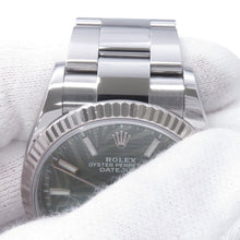 Load image into Gallery viewer, ROLEX Datejust W36mm Stainless Steel K18WG Olive Green Palm Motif Dial126234
